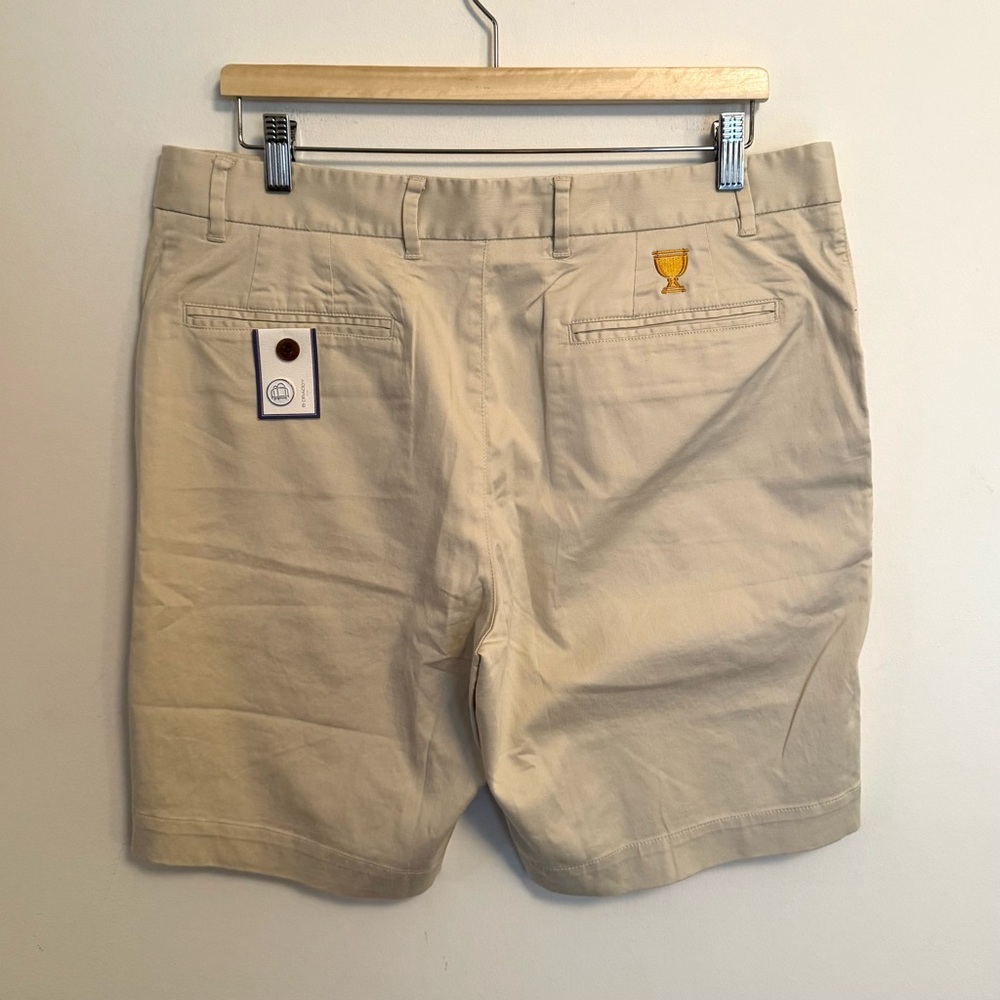 NWT B.Draddy Presidents Cup Golf BDC Chino Shorts